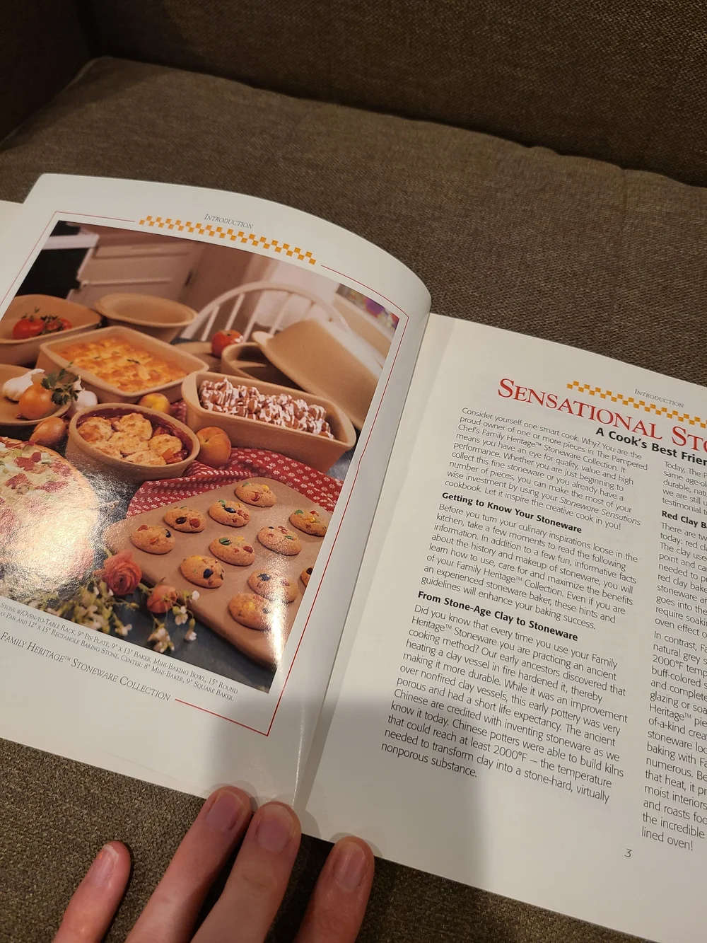 Doris Christopher Stoneware Sensations: Baking w/ The Family Heritage Collection